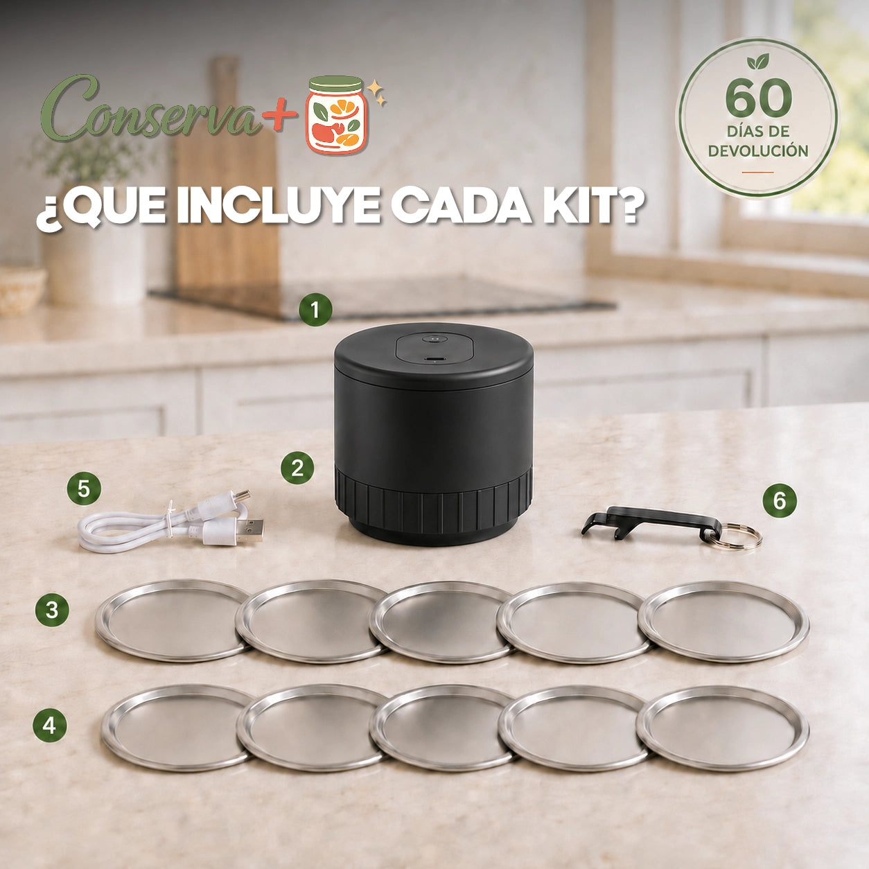 Kit Sellador al vacío Conserva+®