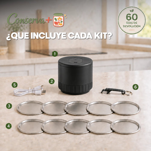 Kit Sellador al vacío Conserva+®